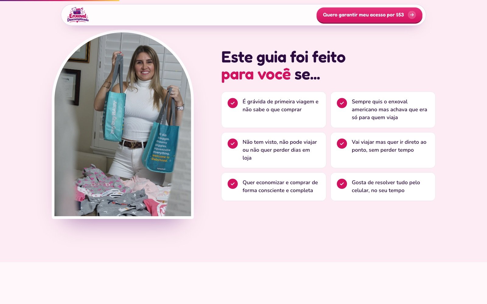 Este guia foi feito para você — Ammay Baby · Enxoval Descomplicado