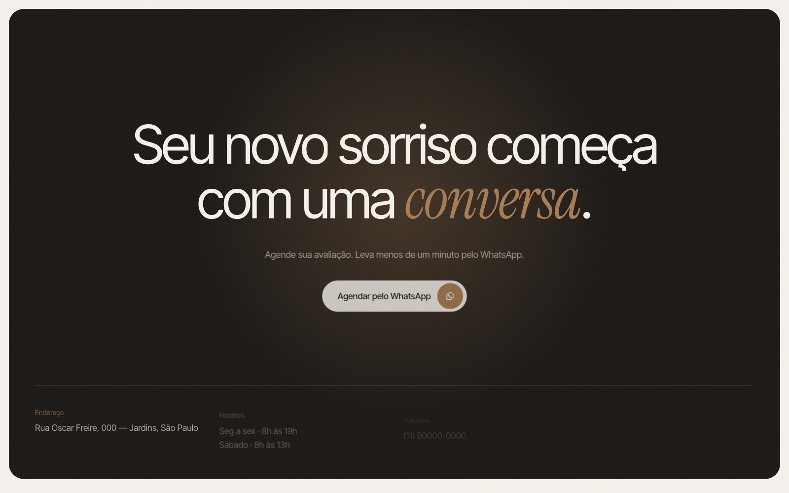Chamada final para agendar pelo WhatsApp — Dra. Helena Duarte